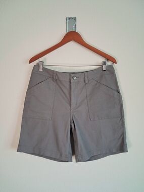 Duluth Women’s Gray Utility Shorts - Casual Everyday Pocket Shorts